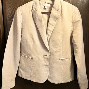 Linen blazer lined